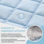 Landemor Kühlmatte 61x45cm – Selbstkühlend für Hunde & Katzen, Waschbar & Tragbar – Bild 5