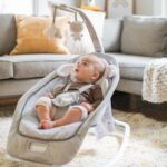 Ingenuity Cuddle Lamb Babywippe – Schaukel mit Vibration & Musik ab Geburt bis 18 kg – Bild 2