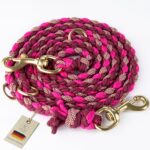 Tailoir Hundeleine 2m geflochten – Paracord Führleine für Mittel- & Grosse Hunde