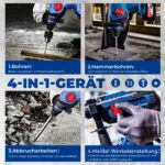 Dong Cheng 20V Akku-Bohrhammer mit SDS-plus – 2.1 J Schlagenergie für Beton & Holz – Bild 4