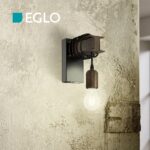 EGLO Townshend 4 Wandlampe – Industrial Vintage Wandleuchte in Rostoptik mit E27 – Bild 3