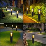 Czoele Solarleuchten für Aussen 4er Set – Warmweiss Gartenbeleuchtung mit 900mAh – Bild 8
