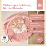 Bieco Spieldecke mit Activitybogen Reh Ella – Krabbeldecke & Baby Gym in einem – Bild 2
