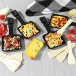 Salter 2-in-1 Raclette-Grill & Fondue-Set, 1400 W – Elektrisches Servier-System für Gäste – Bild 7