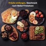 TRIUMPHKEY Dörrautomat Edelstahl mit 10 Tabletts – 850W Profi-Dörrgerat für Jerky & Früchte – Bild 7