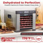 Magic Mill Gewerblicher Dörrautomat mit 7 Edelstahl-Schalen – Profi-Dörrer für Fleisch, Kräuter & Früchte – Bild 3