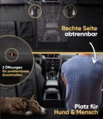 HELDENWERK Autoschondecke Hund Rücksitz – Wasserdicht, Kratzfest & Universal für alle Fahrzeuge – Bild 6