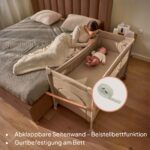 Lionelo Ellen 3in1 Reisebett für Neugeborene bis 15 kg – Beistellbett & Reisebett – Bild 3