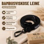 KURI PAI Hundeleine 3m verstellbar für grosse Hunde – Freihandleine mit Aluminium-Karabinern – Bild 7