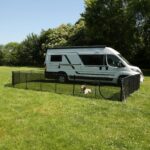 your GEAR Mobiler Hundezaun 4m – Textilene-Mesh 90cm, erweiterbar & wetterfest