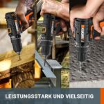 WORX WX370.9 Akku-Schlagbohrschrauber 20V 50Nm – Professionelle Kraft für Bohren & Schrauben – Bild 3