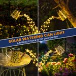 GIGALUMI Solar-Giesskanne mit 60 LEDs – Wasserdichte Gartenleuchte für aussen – Bild 4