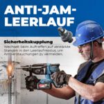 Dong Cheng 20V Akku-Bohrhammer mit SDS-plus – 2.8 J Schlagenergie für Beton & Abbruch – Bild 5