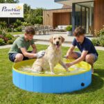 PawHut Hundepool 160 x 30 cm – Faltbares Planschbecken für grosse Hunde – Bild 2