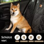 AMZPET ISOFIX Hunde-Autositzbezug 133x56 cm – Wasserfest & Kratzfest für sicheren Rücksitz – Bild 7