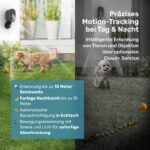 PET.TEC Cam Free 4G Überwachungskamera – 3MP Outdoorkamera mit Akku & Schwenkfunktion – Bild 6