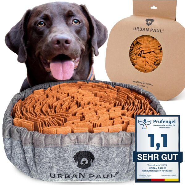 Schnüffelteppich URBAN PAUL – Grössenverstellbare Schnüffelmatte für Hunde
