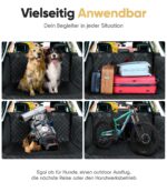 HELDENWERK® Kofferraumschutz gesteppt mit Seitenschutz – Wasserdicht & rutschfest für Hunde – Bild 6