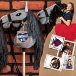 SKIPPI Hobby Horse Grau A3 – Steckenpferd mit Halfter & Zügeln für Kinder – Bild 5