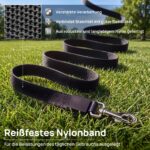 CORTES PETS Rollleine 10m für Hunde bis 50kg – Ausziehbare Hundeleine mit Kotbeutelhalter – Bild 7