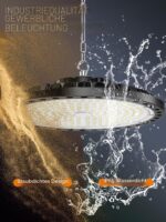 YIQIBRO 200W LED Werkstatt Deckenleuchte 20000LM – Industriestrahler IP65 für Garage & Lager – Bild 3