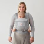 Ergobaby Adapt SoftFlex Mesh Babytrage – Ergonomische 3-Positionen Tragesystem ab Geburt – Bild 8