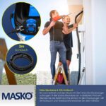 MASKO® Industriestaubsauger 30L mit HEPA-Filtersystem – Nass-Trockensauger 1800W für Werkstatt – Bild 4