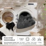 BEDSURE XXL Hundebett 119x74cm mit Cotton-Polyfil – Orthopädische Hundematte waschbar – Bild 4