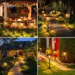 TuyLuxe 6er Set Solarleuchten für Außen – Warmweiss LED Gartenleuchten mit 8-12h Laufzeit – Bild 7