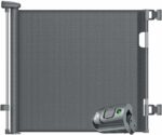 KIDIZ® Treppenschutzgitter ausziehbar 0–140 cm – Einhandbedienung für Babys & Haustiere
