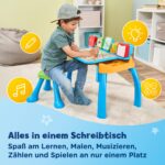 VTech 6-in-1 Magischer Schreibtisch – Interaktive Lernstation mit Tablet & Musikstation ab 3 Jahren – Bild 2