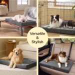 BEDSURE Orthopädisches Hundekissen 61x41cm – Memory Foam Hundebett für kleine Hunde – Bild 8