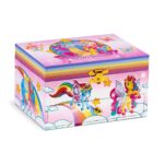 CRAZE Galupy Unicorn Spieluhr Schmuckkästchen – Drehbares Einhorn mit Spiegel für Mädchen – Bild 4