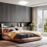 B.K.Licht LED Deckenleuchte 29x29 cm mit indirektem Licht – Badezimmer Deckenlampe IP44 – Bild 3
