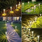 Bigzom 6er-Set Solarlampen Warmweiss – Diamantförmig, Winterfest für Garten & Terrasse – Bild 7