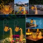 2er Set Solar-Giesskanne mit LED-Lichterkette – IP65 Gartendeko für Aussen – Bild 2