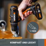 WORX WX100 Akku-Bohrschrauber 20V mit 2Ah Akku – 30Nm Drehmoment für Heimwerker – Bild 5