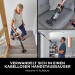 Shark Stratos Akku-Staubsauger kabellos – 60 Min. Laufzeit, Anti-Allergen für Tierhaare – Bild 8