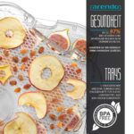 Arendo Dörrautomat mit Temperaturregler – Edelstahl Dehydrator für Obst, Gemüse & Fleisch – Bild 5