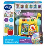 VTech Baby Spielspaß-Entdeckerwürfel – 6-seitiger Lernwürfel für Babys 12-36 Monate – Bild 8