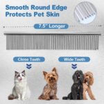 Gimars 6-in-1 Hundeschere Set Profi – Titan-beschichtete Fellschere für Hunde & Katzen – Bild 6