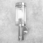 Grafner Edelstahl-Wandleuchte mit Bewegungsmelder IP44 – smarte Aussenleuchte für Garten & Eingang – Bild 2
