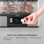 Caso DH 450 Dörrautomat – Testsieger mit 5 Ebenen, 30–70°C, Timer bis 48h – Bild 8