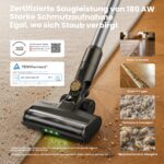 Yaber Home HP20 Akku-Staubsauger 180 AW – TÜV-getestet mit KI-Stauberkennung & H13-HEPA – Bild 2
