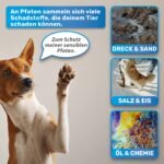 BluePet Pfotenreiniger Größe S – Hundepfoten-Waschbecher mit Mikrofaser-Handtuch – Bild 4