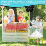 VALONDINO 48L Schneekegel-Maschine – 226,8 kg/h kommerzielle Eismaschine für Events – Bild 6