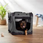 Amazon Basics Faltbare Haustier-Tragetasche 76,2 cm – Weiches Transportbett für Hunde – Bild 7