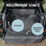 Rudelkönig Kofferraumschutz Hund – Universale Hundedecke mit Ladekantenschutz für Kombi & SUV – Bild 3