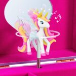 CRAZE Galupy Unicorn Spieluhr Schmuckkästchen – Drehbares Einhorn mit Spiegel für Mädchen – Bild 2