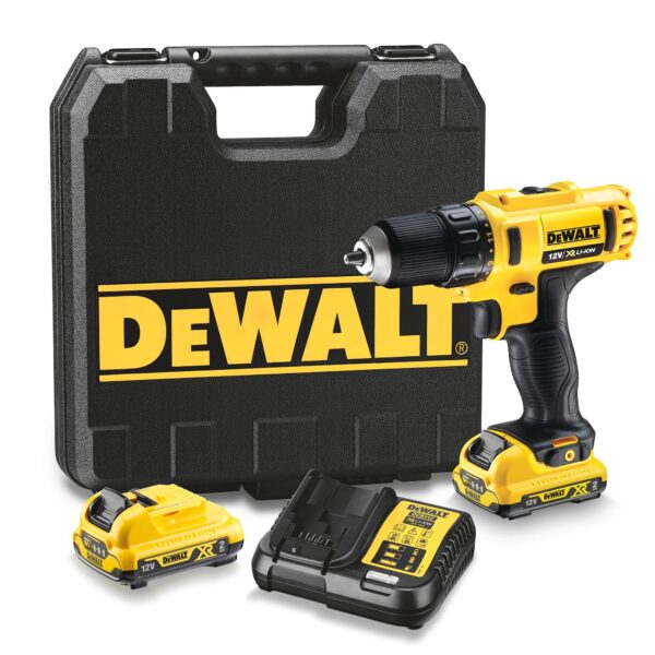 DeWALT DCD710D2 Akku-Bohrschrauber 10,8 V – Kompakt & präzise für Holz & Metall